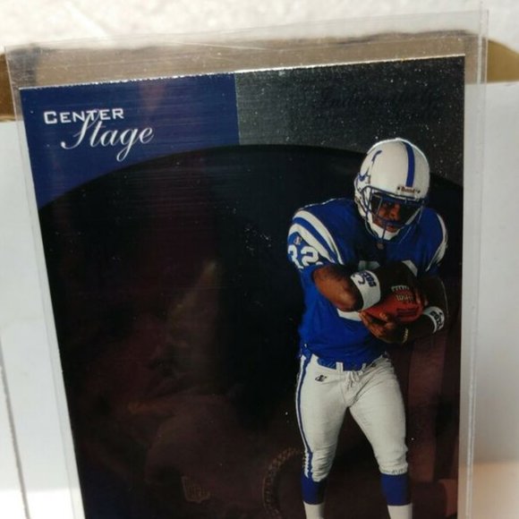1999 Upper Deck Ovation Center Stage #CS24 Edgerrin James! GQ - Picture 3 of 5